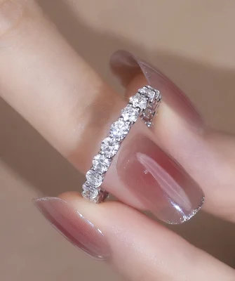 Messi Jewelry Fashion Style MSR-859 14k Gold Diamond Wedding Ring 14K Gold Factory Price