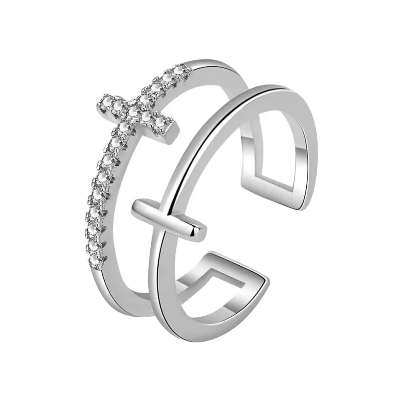 925 Silver Jewelry Minimalistic Jewellery Open Type Knuckle Ring High Quality Engagement Rings for Women - Image 6